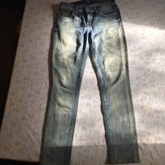 Seven for all Mankind Roxanne skinny ankle jeans size 24 - Picture 6 of 6